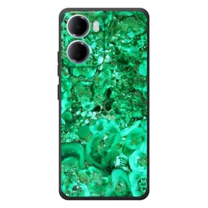 Мраморний чехол на Xiaomi Redmi 15a (VPrint) (Салатовий Мрамор)
