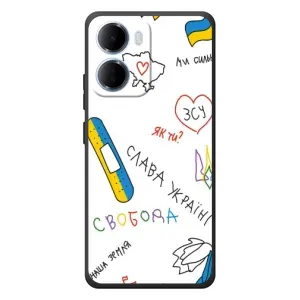 Чохли (Доброго вечора, ми за України) для Сяомі Редмі 15а (AlphaPrint) (Стикер)