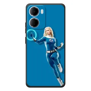 Чохол з принтом Фантастична четвірка для Xiaomi Redmi 15a (Сью Сторм політ)