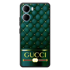 Чохли GUCCI для Сяомі Редмі 15а (AlphaPrint) (Текстура Гуччі)