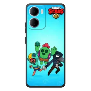 Чехол с принтом «Трио героев» для Xiaomi Redmi 15a