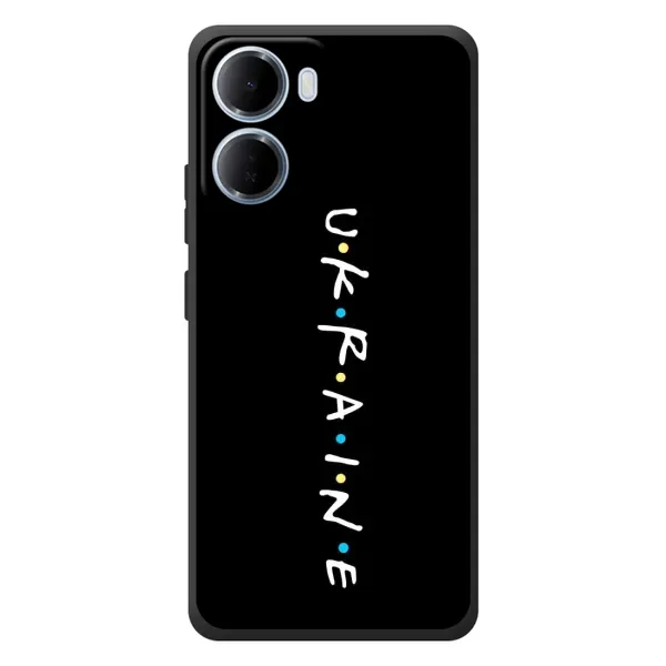 Чохол з принтом «UKRAINE» для Xiaomi Redmi 15a Чохол з принтом «UKRAINE» для Xiaomi Redmi 15a