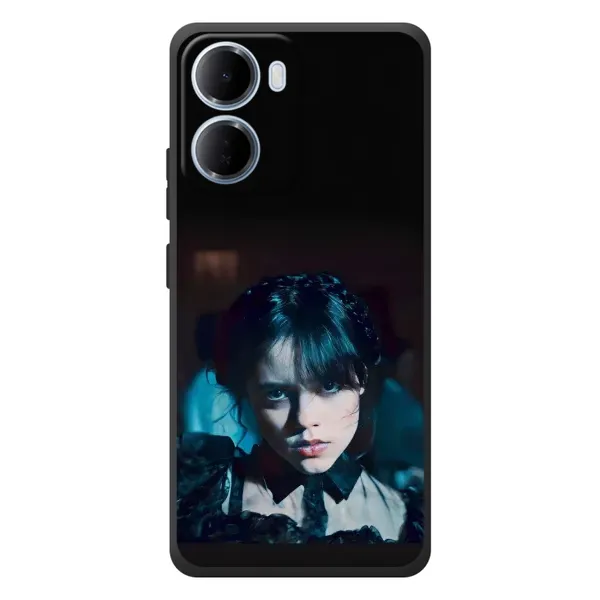 Чохол з принтом «погляд Венздей» для Xiaomi Redmi 15a