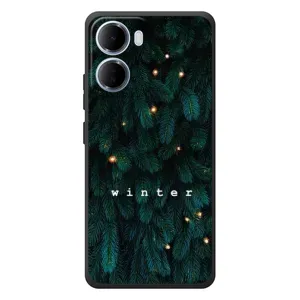 Новорічні, Святкові Чохли для Xiaomi Redmi 15a - 2024 год (Winter)