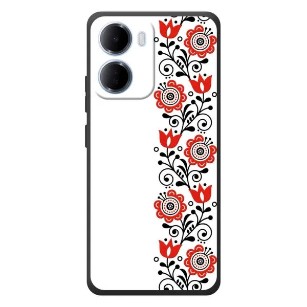 Чохол з принтом «Яскрава вишиванка» для Xiaomi Redmi 15a