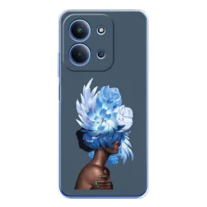 Чехлы (ART) Цветы на Xiaomi Redmi 15C 5g (VPrint) (Квіти на голові)