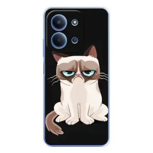 Чохол з принтом для Xiaomi Redmi 15C 5g (AlphaPrint) Модні коти (Сумний кіт)