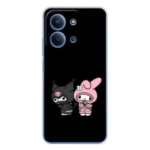 Чехол с кроликом Куроми на Xiaomi Redmi 15C 5g (Куроми и Мелоди)
