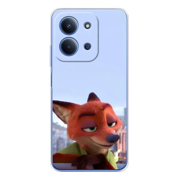 Чохол з принтом «Лис Нік» для Xiaomi Redmi 15C 5g