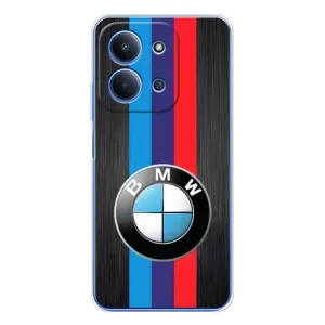 Чохол для Сяомі Редмі 15С 5г - з принтом БМВ (AlphaPrint) (Лого BMW)