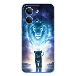 Чехол со Львом для Xiaomi Redmi 15C 5g (VPrint) (Маленький лев)