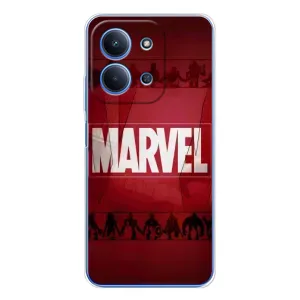 Чехол МАРВЕЛ для Сяоми Редми 15С 5г (AlphaPrint) (MARVEL)