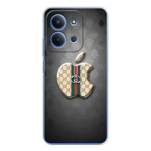 Чехлы ГУЧЧИ для Редми 15С (AlphaPrint) (Apple gucci)