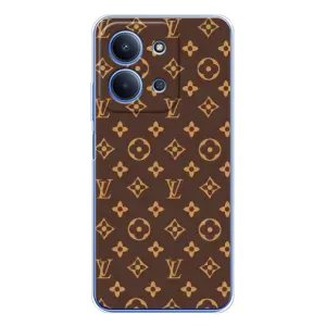 Чехлы Луи Витон для Xiaomi Redmi 15C (AlphaPrint - LOUIS VUITTON) (фон LOUIS VUITTON)