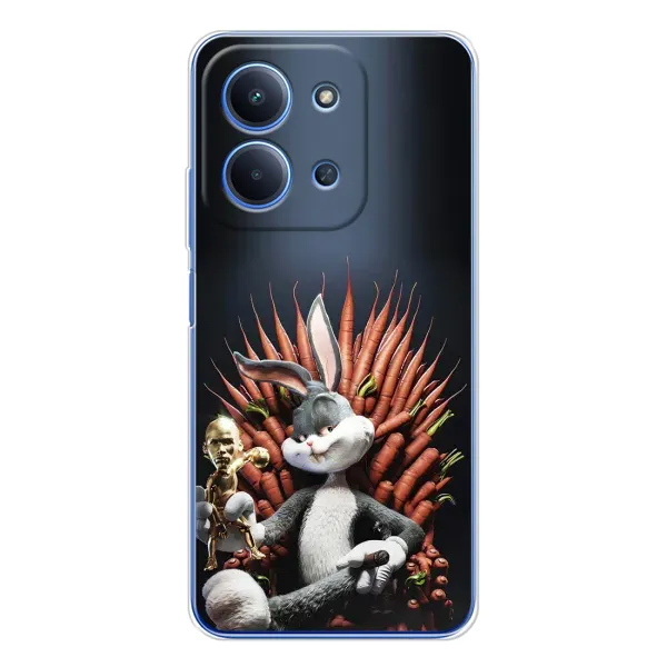 Чехол с принтом «Король Кролик» для Xiaomi Redmi 15C