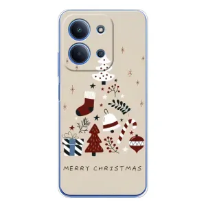 Рождественские Чехлы для Xiaomi Redmi 15C (VPrint) (Merry Christmas)