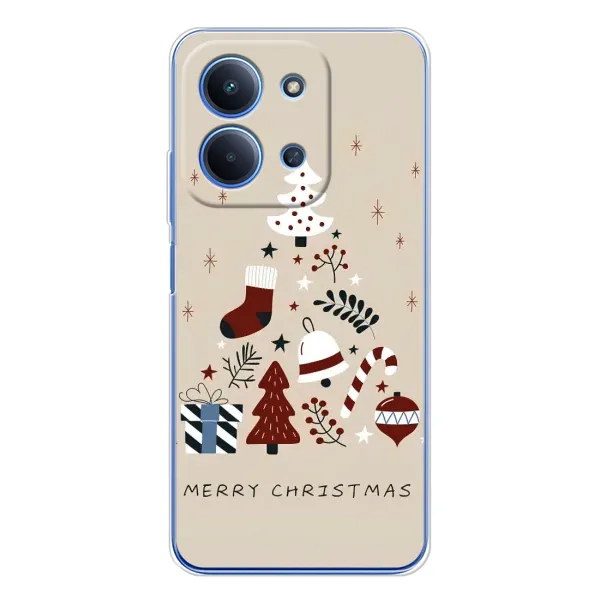 Чехол с принтом «Merry Christmas» для Xiaomi Redmi 15C Чехол с принтом «Merry Christmas» для Xiaomi Redmi 15C