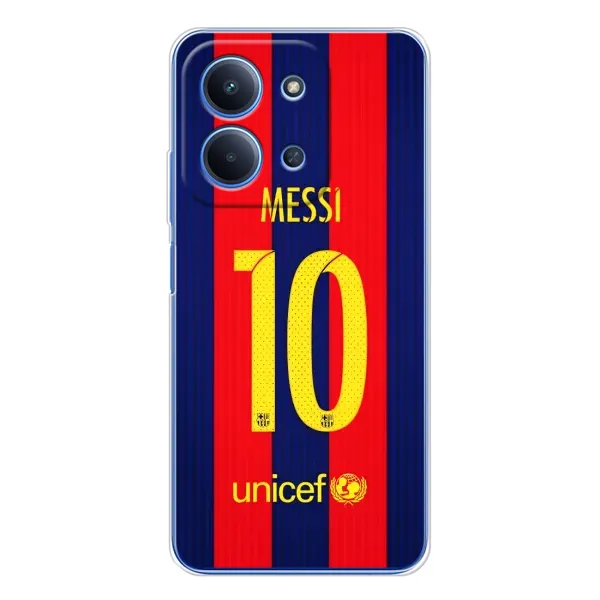 Чохол з принтом «Messi Barca 10» для Xiaomi Redmi 15C