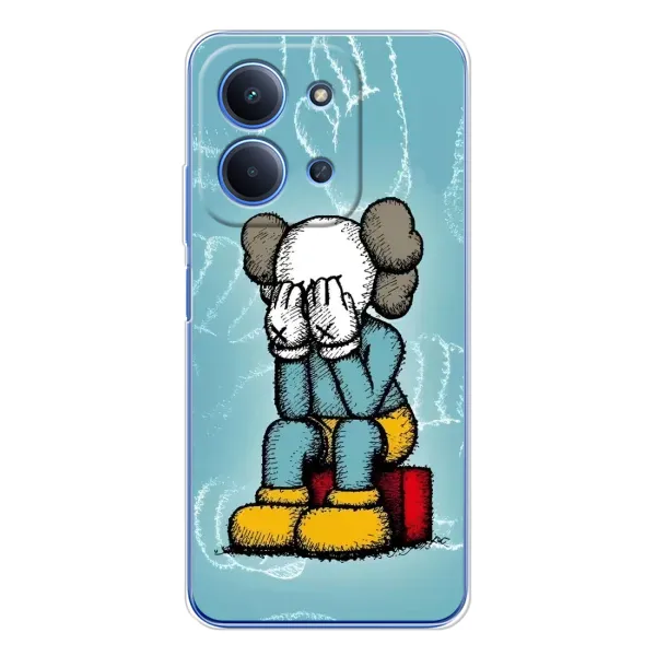 Чехол с принтом «Плач Bearbrick» для Xiaomi Redmi 15C