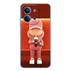 Крутые Чехлы Луи Виттон для Xiaomi Redmi 15C (AlphaPrint) (С Кофе)