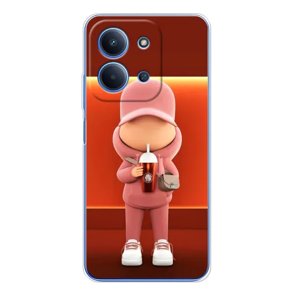 Чехол с принтом «С Кофе» для Xiaomi Redmi 15C
