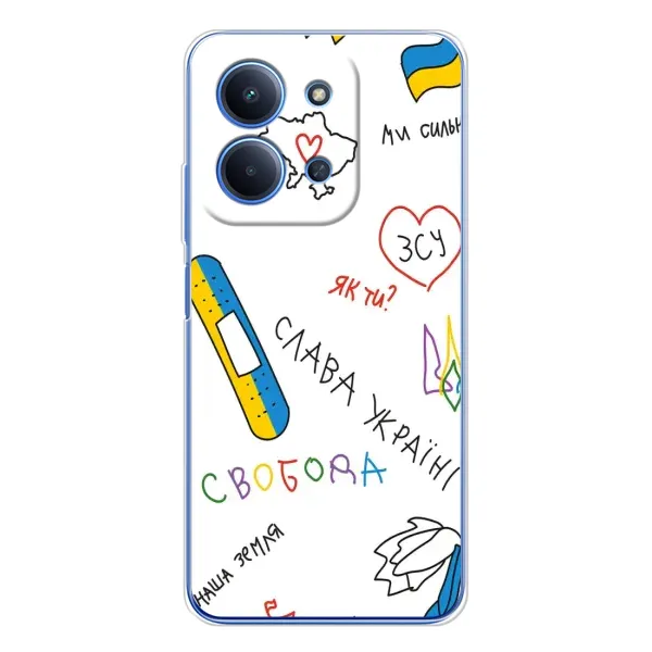Чехол с принтом «Стикер» для Xiaomi Redmi 15C Чехол с принтом «Стикер» для Xiaomi Redmi 15C