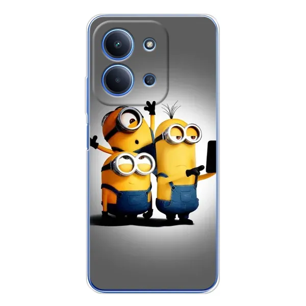 Чехол с принтом «Три миньона» для Xiaomi Redmi 15C Чехол с принтом «Три миньона» для Xiaomi Redmi 15C