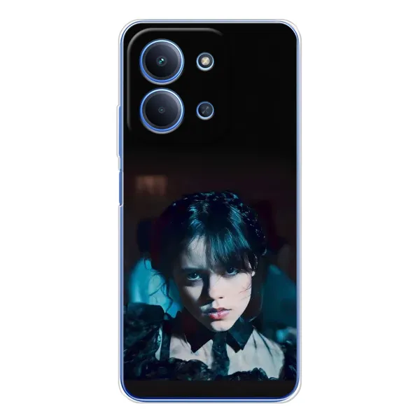 Чохол з принтом «погляд Венздей» для Xiaomi Redmi 15C