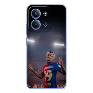 Чохол з футболістом Ламін Ямаль Xiaomi Redmi 15C (Ямаль на стадіоні)