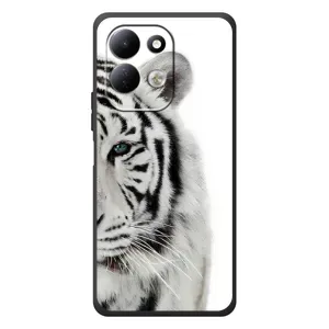 Чехлы с картинками животных Xiaomi Redmi 17 (Белый Тигр)