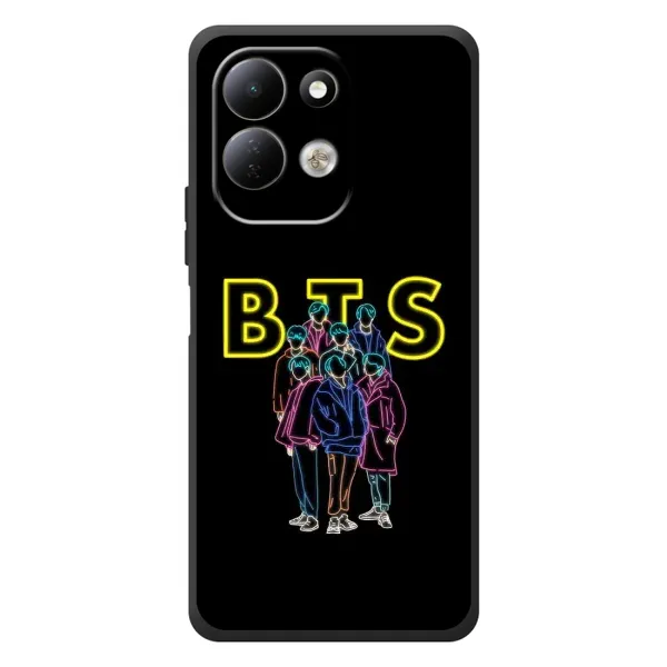 Чехол с принтом «BTS стайл» для Xiaomi Redmi 17 Чехол с принтом «BTS стайл» для Xiaomi Redmi 17