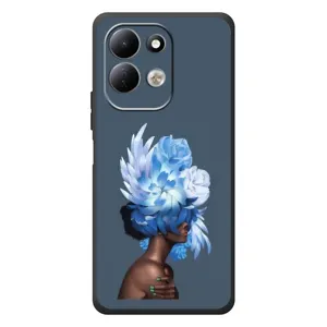Чехлы (ART) Цветы на Xiaomi Redmi 17 (VPrint) (Квіти на голові)