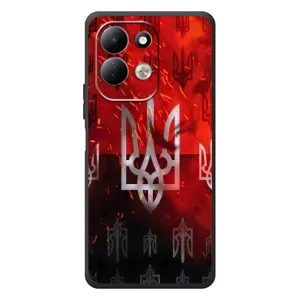 Украинские Чехлы для Xiaomi Redmi 17 с картинкой УПА (AlphaPrint) (ГЕРБ УПА)