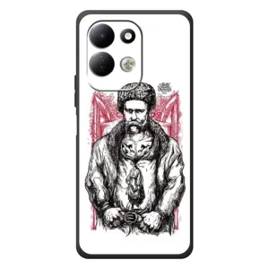 Чохли для Xiaomi Redmi 17 с принтом Тараса Шевченко (AlphaPrint) (Козак Шевченко)
