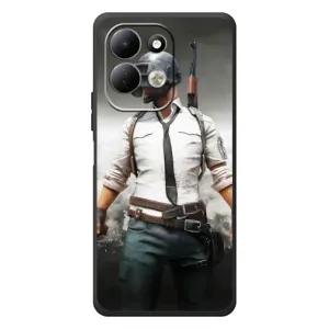 Чехол PUBG для Сяоми Редми 17 (AlphaPrint) (Пабг мен)