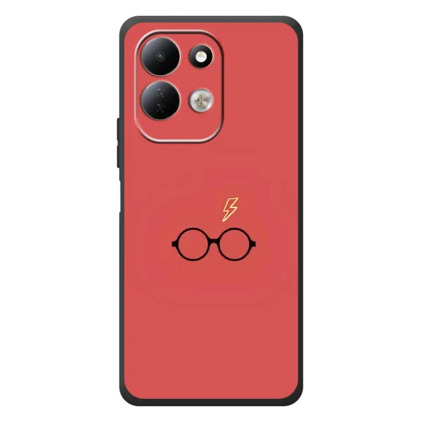Чохол з принтом «шрам та окуляри» для Xiaomi Redmi 17 Чохол з принтом «шрам та окуляри» для Xiaomi Redmi 17