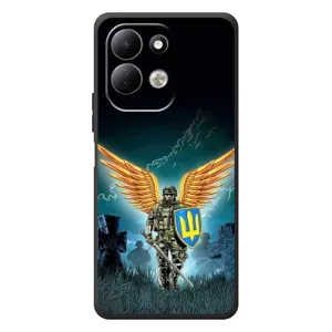 Чехлы с картинкой ЗСУ для Xiaomi Redmi 17 (AlphaPrint) (Солдат ЗСУ)