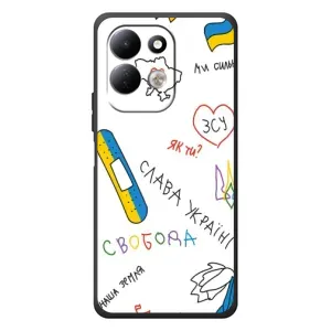 Чохли (Доброго вечора, ми за України) для Сяомі Редмі 17 (AlphaPrint) (Стикер)