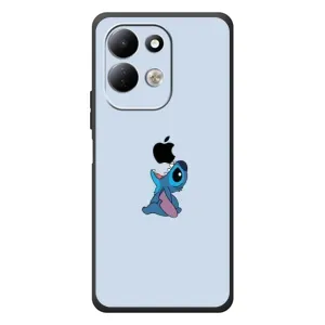 Чохол з принтом Стіч на Xiaomi Redmi 17 (Stitch apple)