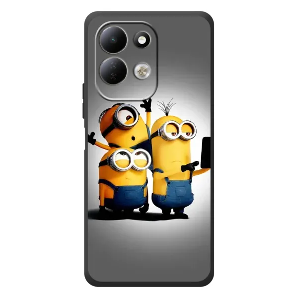 Чехол с принтом «Три миньона» для Xiaomi Redmi 17