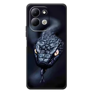Чехол с картинкой «Хищники» для Xiaomi Redmi 17 (Черная змея)