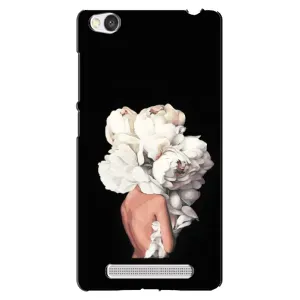 Чехлы (ART) Цветы на Xiaomi Redmi 4A (VPrint) (Білі квіти)