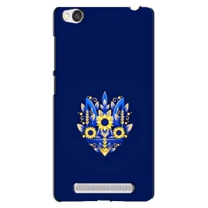 Чехлы для Xiaomi Redmi 4A  Укр. Символика (AlphaPrint) (Цветочный Герб)