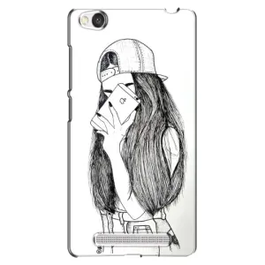 Чехол с печатью для Xiaomi Redmi 4A - (Мода) (AlphaPrint) (Фото девочки)