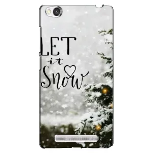 Новогодние, Праздничные Чехлы для Xiaomi Redmi 4A - 2024 год (Let it snow)