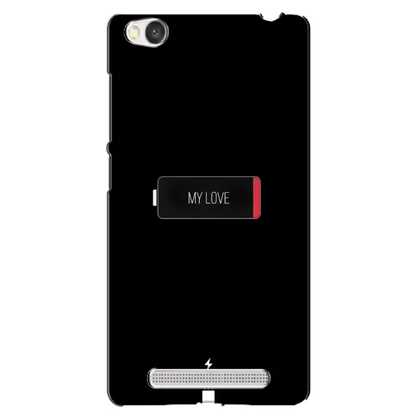 Чехол с принтом «Love battery» для Xiaomi Redmi 4A