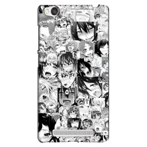 Анимешный чехол для Xiaomi Redmi 4A (Ahegao manga)