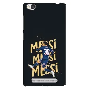 Чехлы для Xiaomi Redmi 4A (Leo чемпион) (AlphaPrint) (Messi ПСЖ)