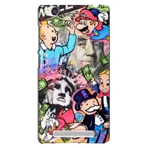 Чехлы с крутыми принтами для Xiaomi Redmi 4A - (PREMIUMPrint) (Monopoly man)