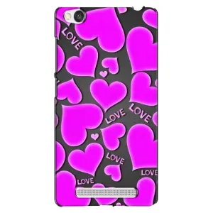 Чехлы для любимой на Редми 4А (VPrint) (Pink hearts)
